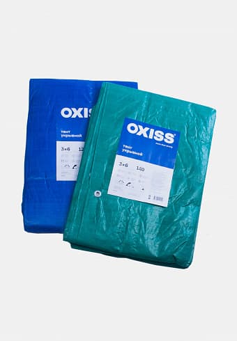 Тент укрывной OXISS 140/2/3 зеленый/серый 14023зс